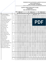 Jadwal Genap 2020 Baru