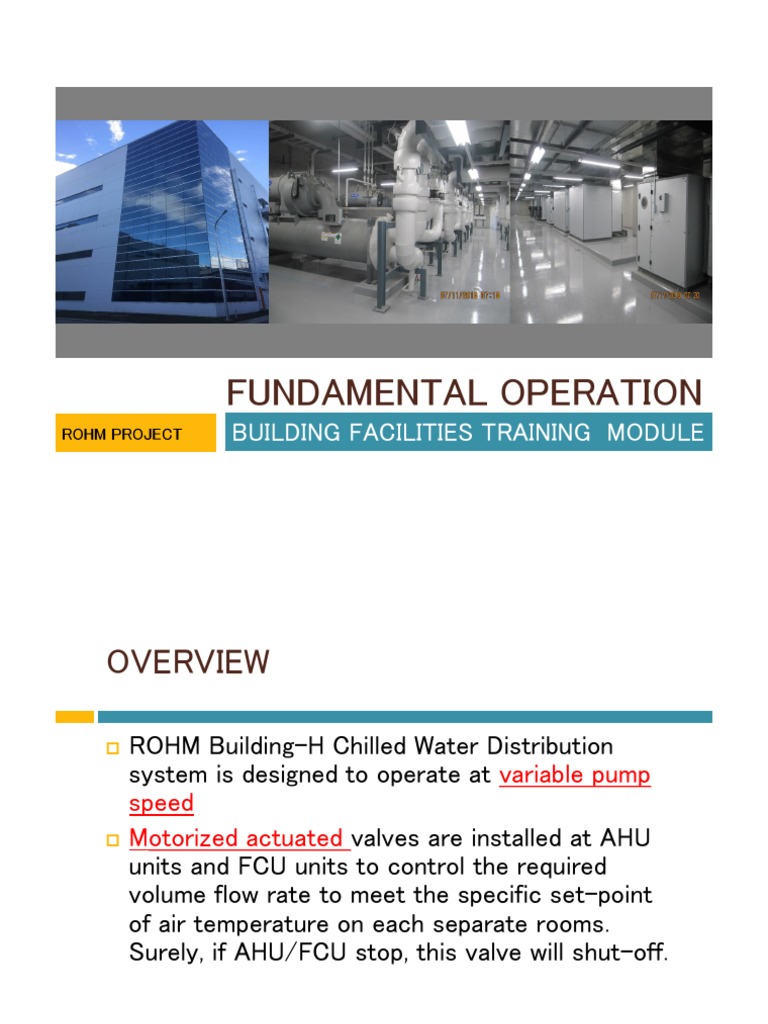 ROHM Building H Chilled Water System Guide | PDF | Air Conditioning ...