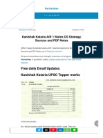 Kanishak Kataria AIR 1 Mains GS Strategy, Sources and PDF Notes222128