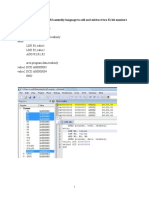 ARM Assembly Programs for Arithmetic Operations and Bit Manipulation