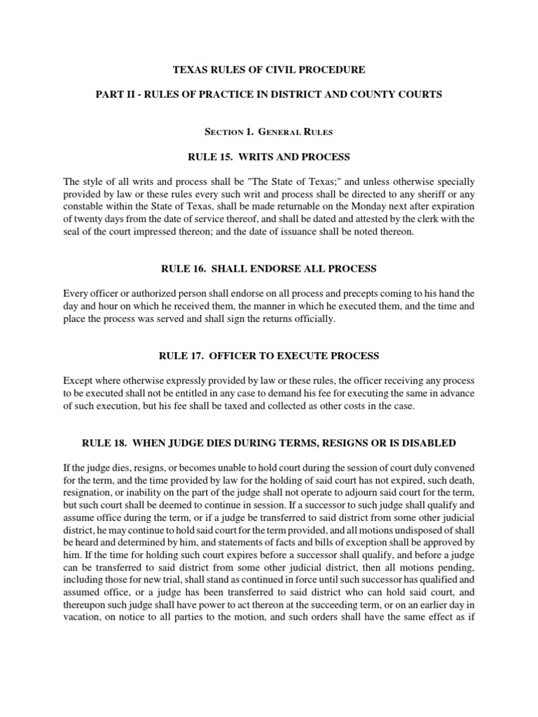 TRCP Part 2 | PDF | Class Action | Lawsuit