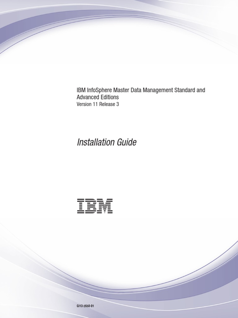 IBM MDM Installation Guide | PDF | Databases | Microsoft Sql Server