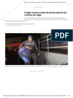 Polícias param de divulgar nomes e fotos de presos após lei de abuso de autoridade entrar em vigor _ São Paulo _ G1