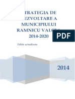 Actualizare Strategie de Dezvoltare Ramnivu Valcea PDF