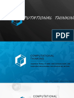 Computational Thinking