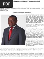 Privatizações, os Prós e os Contras (I) - Lazarino Poulson - CLUB-K ANGOLA - Notícias Imparciais de Angola