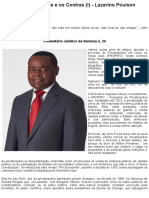 Privatizações, Os Prós e Os Contras (I) - Lazarino Poulson - CLUB-K ANGOLA - Notícias Imparciais de Angola