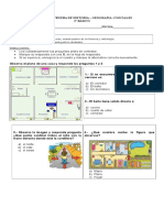 Prueba 2 Basico Planos y Puntos Cardinales 2018