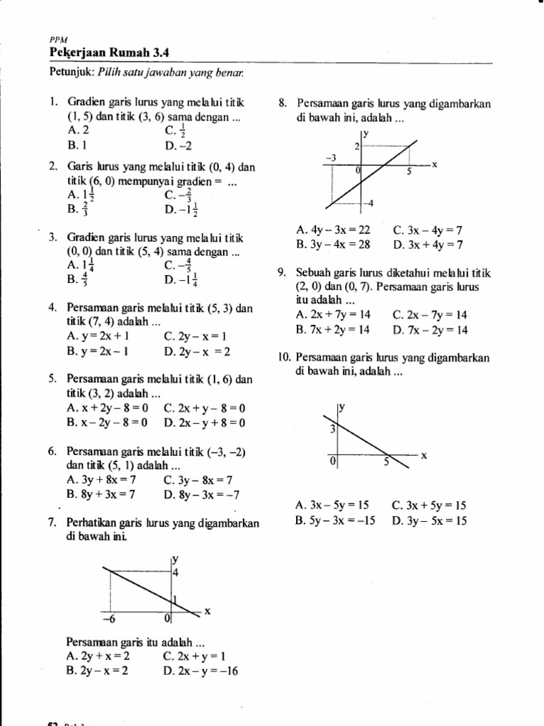 Aljabar kelas 8