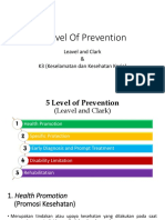 5 Level of Prevention