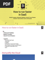 NAVTechDays2019 - How To Run Faster in SaaS