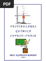 Vestibulares de Química - COVEST - 1ª Fase