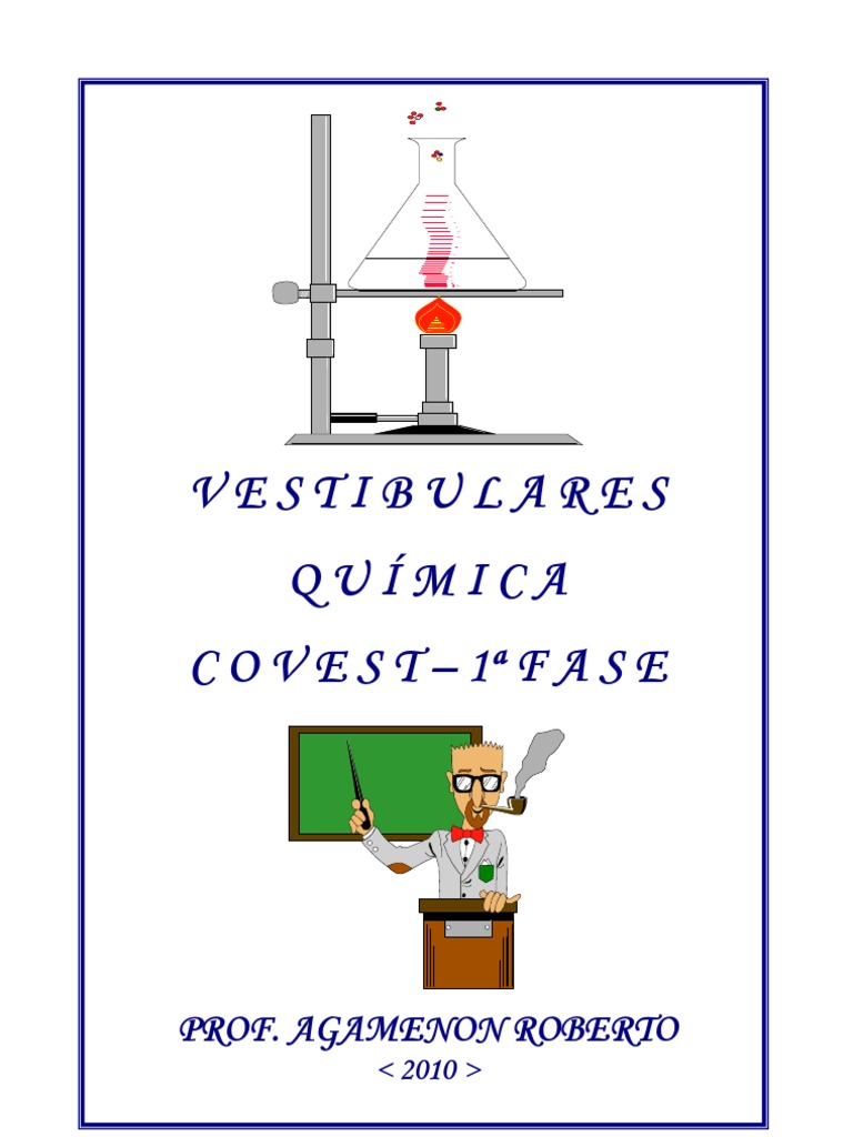 Vestibulares de Química - COVEST - 1 Fase | PDF | Hidrogênio | Carbono, image size:768x1024
