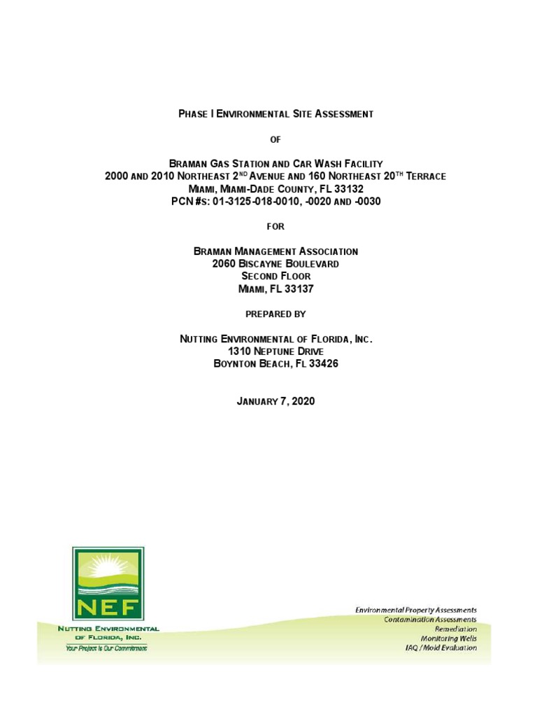 Braman Gas Station and Car Wash Facility, 2000 and 2010 NE 2nd Avenue