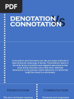 Denotation Connotation