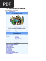 Download The Adventures of Tintin by sidhantgupta SN44240241 doc pdf