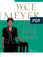 Straight Talk On Fear Joyce Meyer