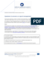 Questions Answers Signal Management - en PDF