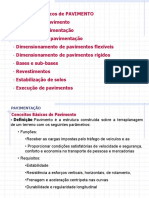 PAVIMENTAÇÃO Conceitos Básicos de Pavimento Definição - PDF