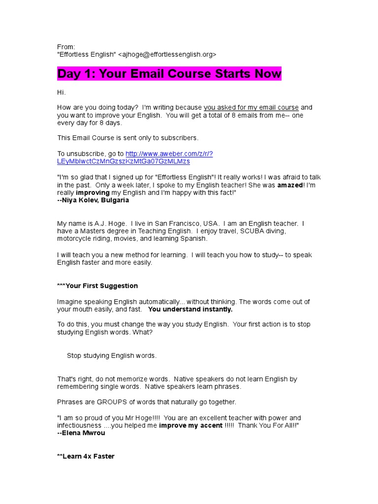 English email phrases you can copy and paste! – Nicki The English Teacher