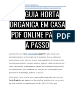 → CUIDADO! Guia Horta Organica Em Casa Reclame AQUI | Reclamações - É FRAUDE? Onde COMPRAR Original