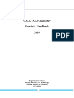 eALOM Chemistry Practical Handbook