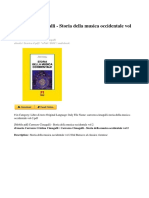 Carrozzo Cimagalli Storia Della Musica Occidentale Vol 2 PDF 2382a216e