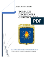 ENSAYO Toma de Decisiones Gerenciales