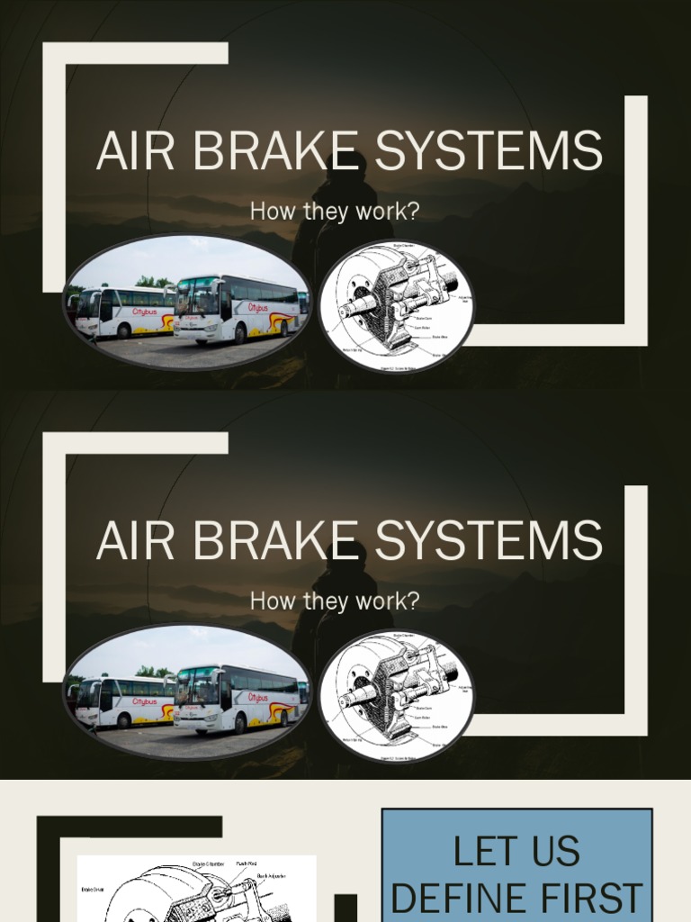 Air Brake System PDF Brake Vehicle Technology