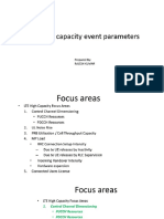 Lte High Capacity Event Parameters - Ericsson