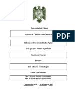 Sistema de detección de huella digital