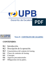 Tema 8 Contrato de Leasing