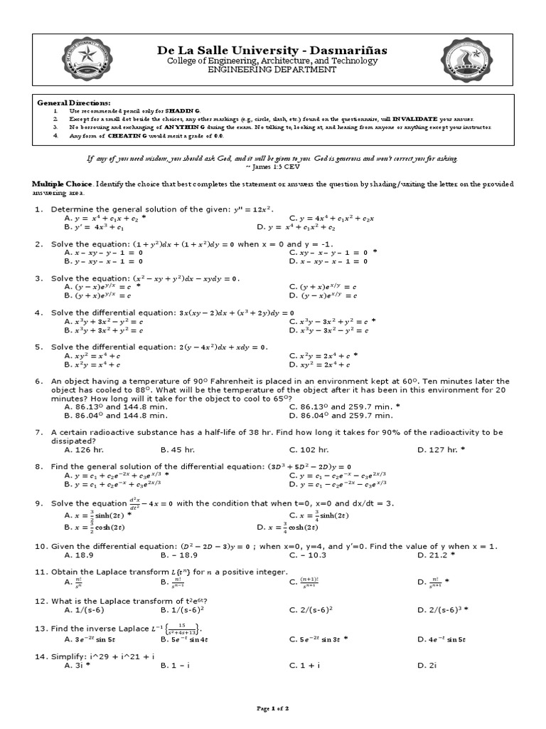 6 De Advmath Handouts Key 1 Teaching Mathematics Mathematical Analysis