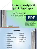 Architecture, Analysis and Design of Skyscraper