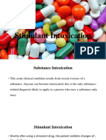 Stimulant Intoxication