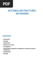 ACETABULUM FRACTURES