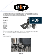 Stern Rear Diff Mount Power Ring Install Instructions