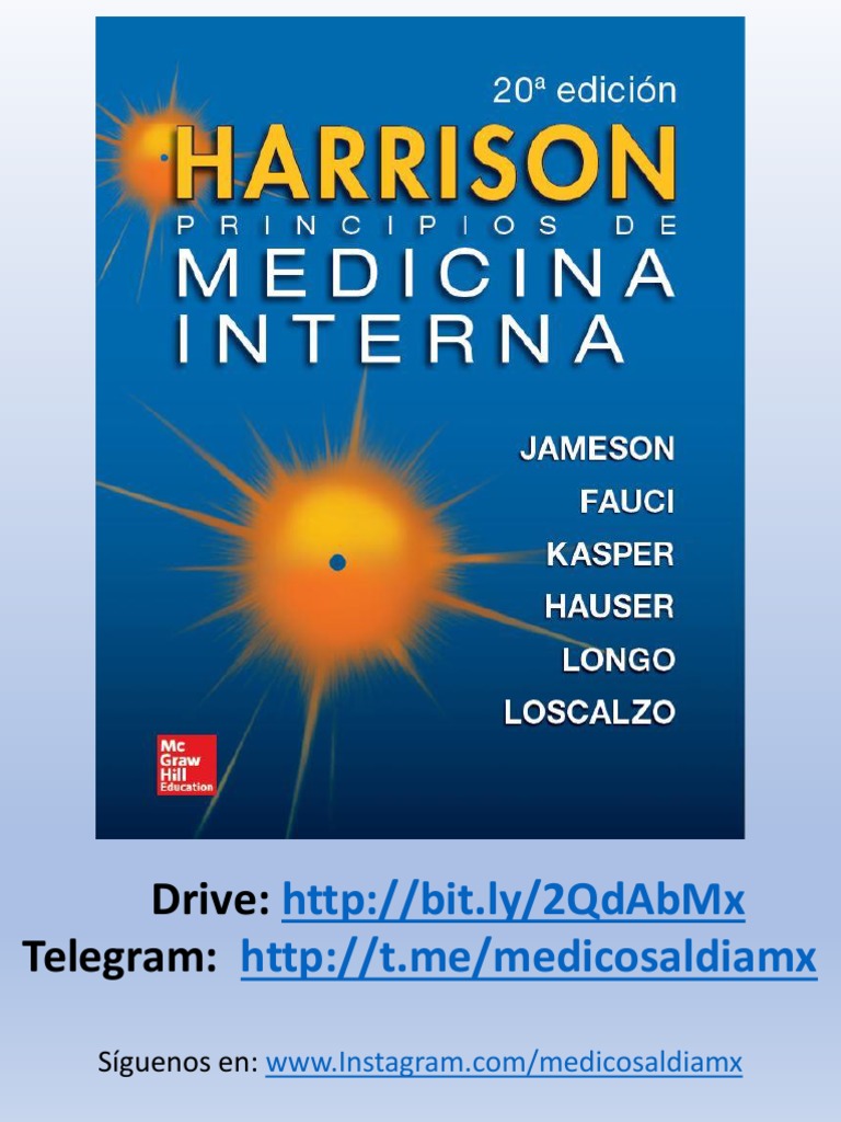 Harrison. Principios de Medicina Interna, 20ed PDF | PDF