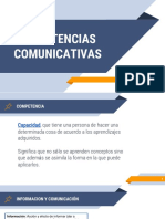 Competencias Comunicativas Tema 1 Conceptos Competencias, Comunicacion, Asertividad y PNL