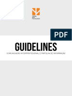 Guidelines - Partilha de Informação Psicologia