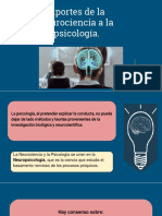 Aportes de La Neurociencia A La Psicología.