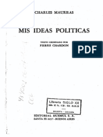 Mis ideas políticas - Charles Maurras (V)