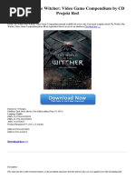 The World of The Witcher Video Game Compendium PDF