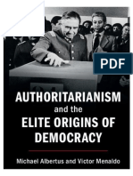 Michael Albertus, Victor Menaldo - Authoritarianism and The Elite Origins of Democracy-Cambridge University Press (2017)