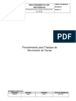 1.procedimiento para Trabajo de Movimiento de Tierras