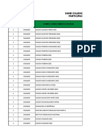 Codigos DANE Colegios Oficiales y Privados