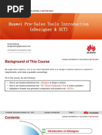 01 Huawei Pre-Sales Tools Introduction (Edesigner & SCT) PDF