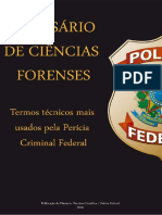 Glossário de Ciências Forenses - Perícia Criminal Federal