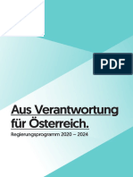 Regierungsprogramm Österreich Kurzfassung