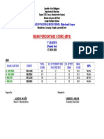 MPS - 1st Quarter